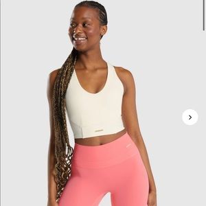 Gymshark Whitney Simmons Unbleached Crop